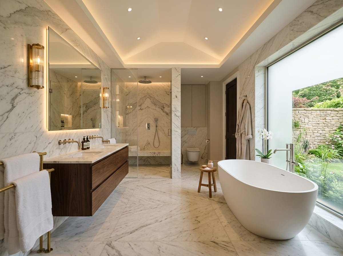 Custom Bathroom Renovation in Clinton